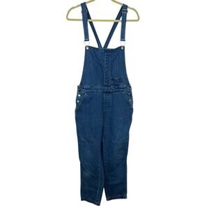Vintage Guess Denim Overalls 28 Medium Blue Y2K